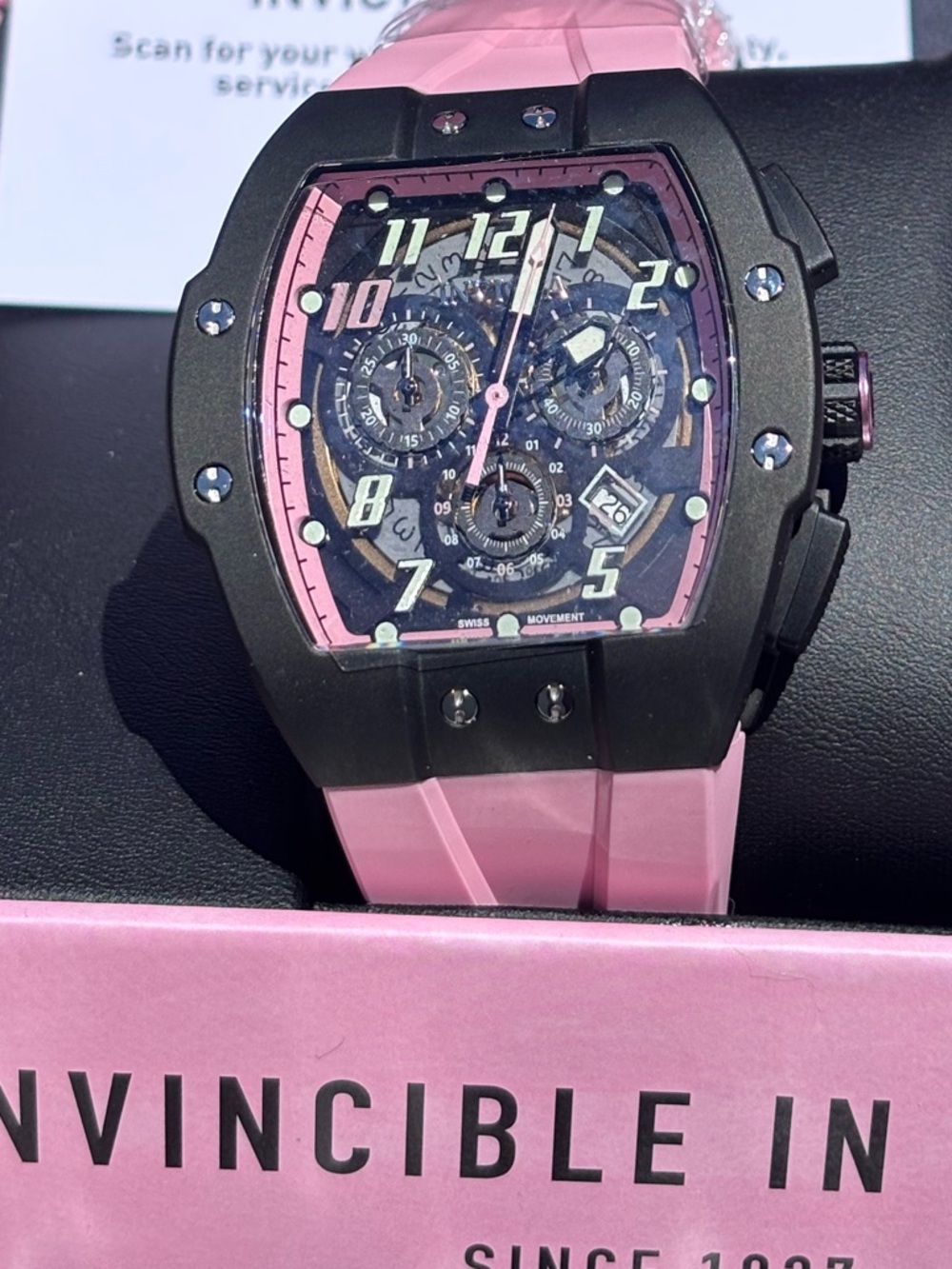 Invicta Racing Miami Limited Edition Swiss Ronda 5030.D Caliber Men's Watch - Picture 7 of 10